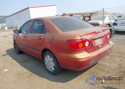 2004 Toyota Corolla Ce z USA, uszkodzony, nr VIN 1NXBR32E04Z200203